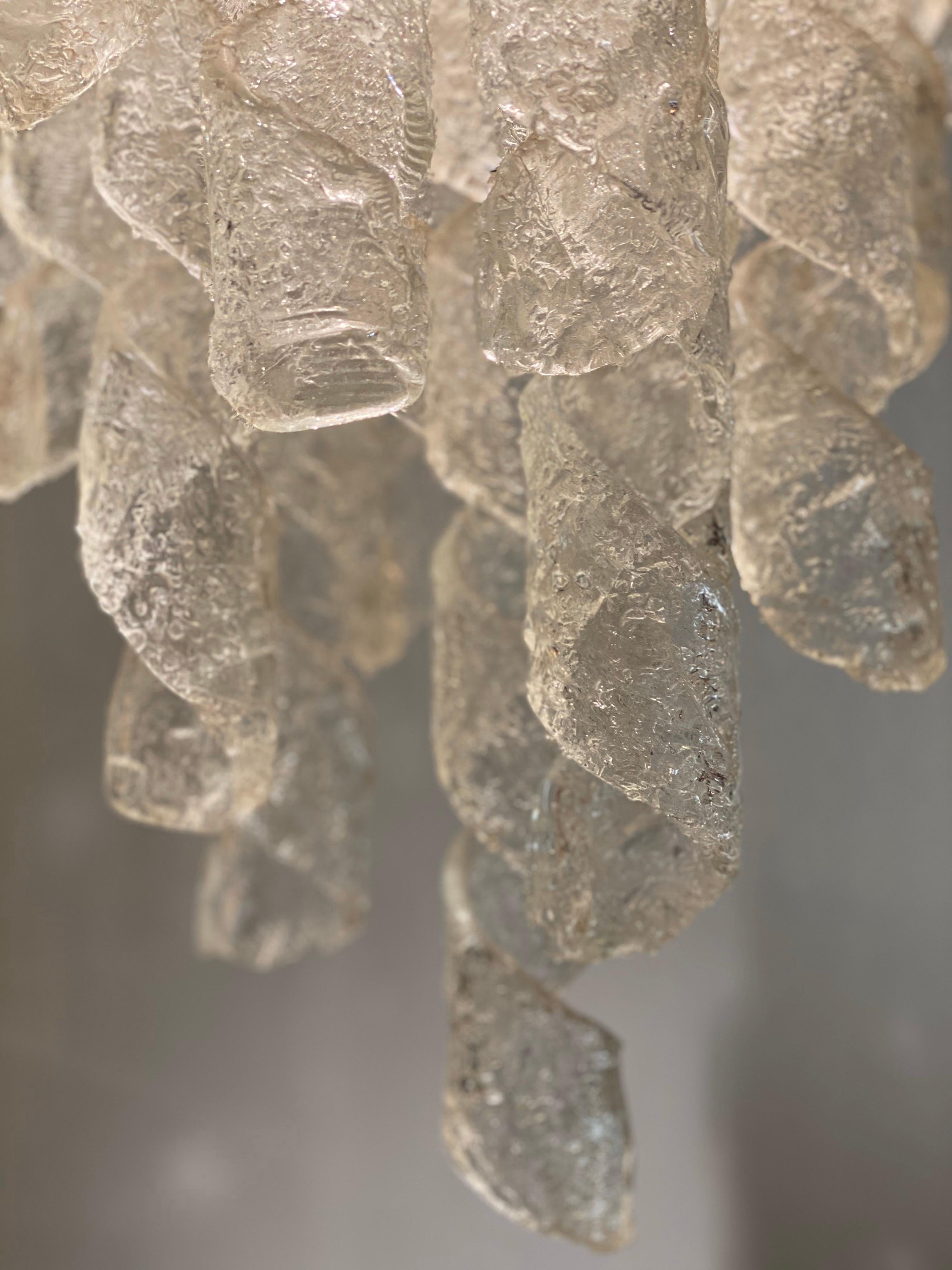 Vetro di Murano Lampadario da soffitto Mazzega 