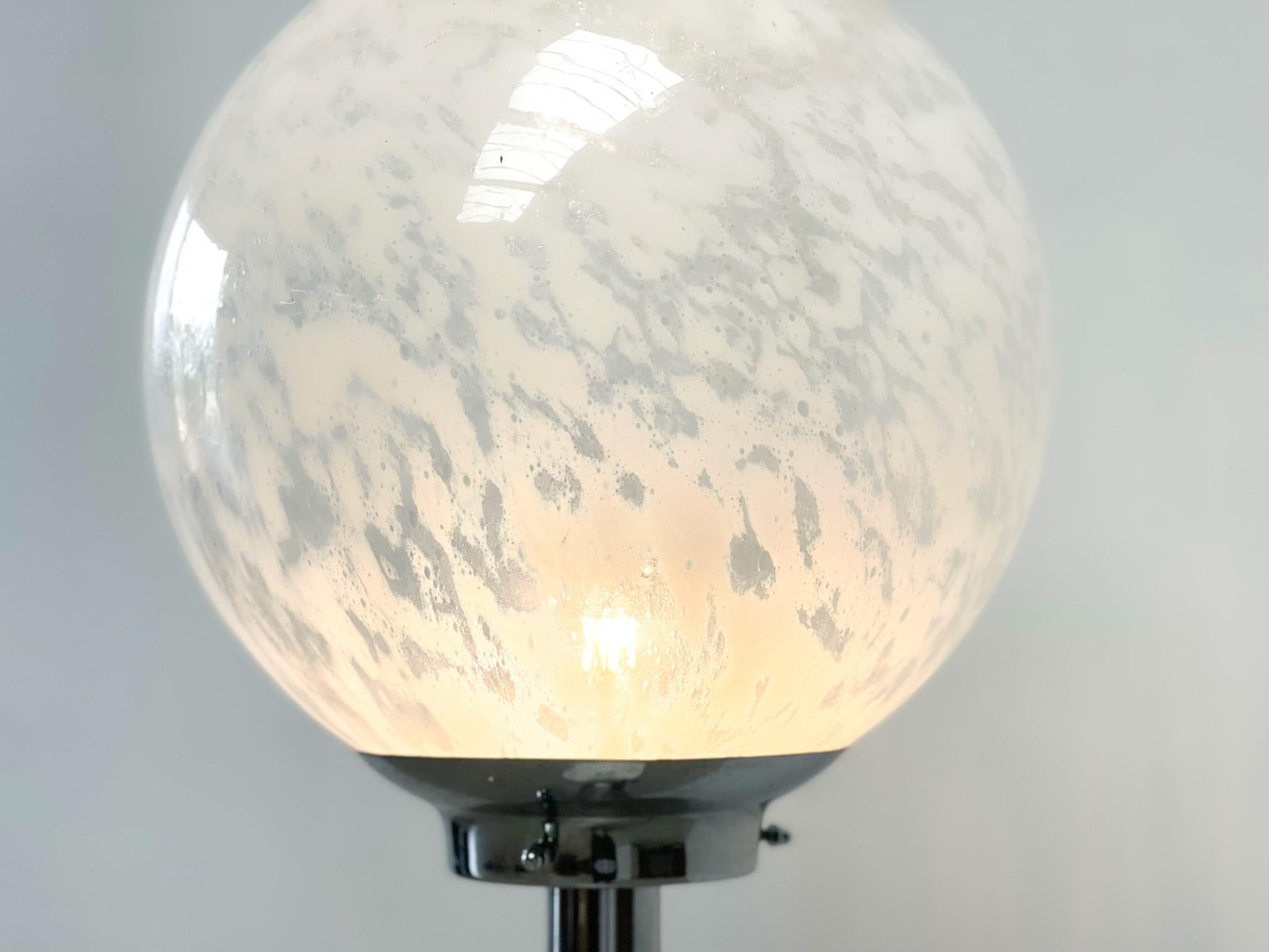 Mazzega glass and marble floorlamp For Sale 3