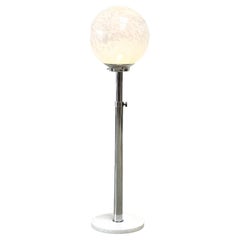 Vintage Mazzega glass and marble floorlamp