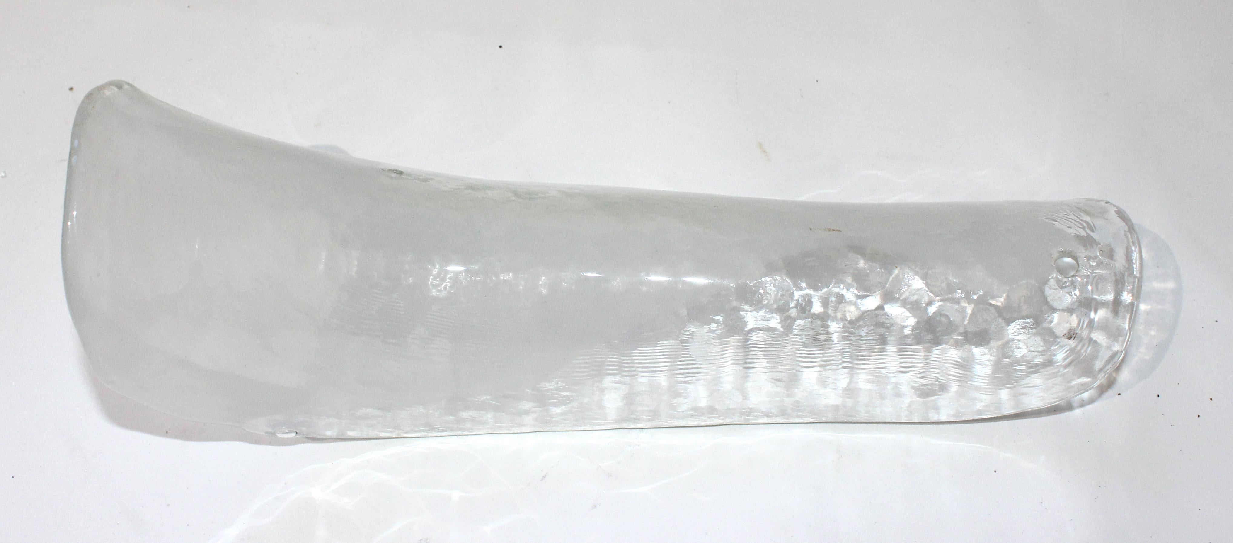 20th Century Mazzega Glass Chandelier