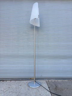 Mazzega Italienische Stehlampe mit Murano Schirm