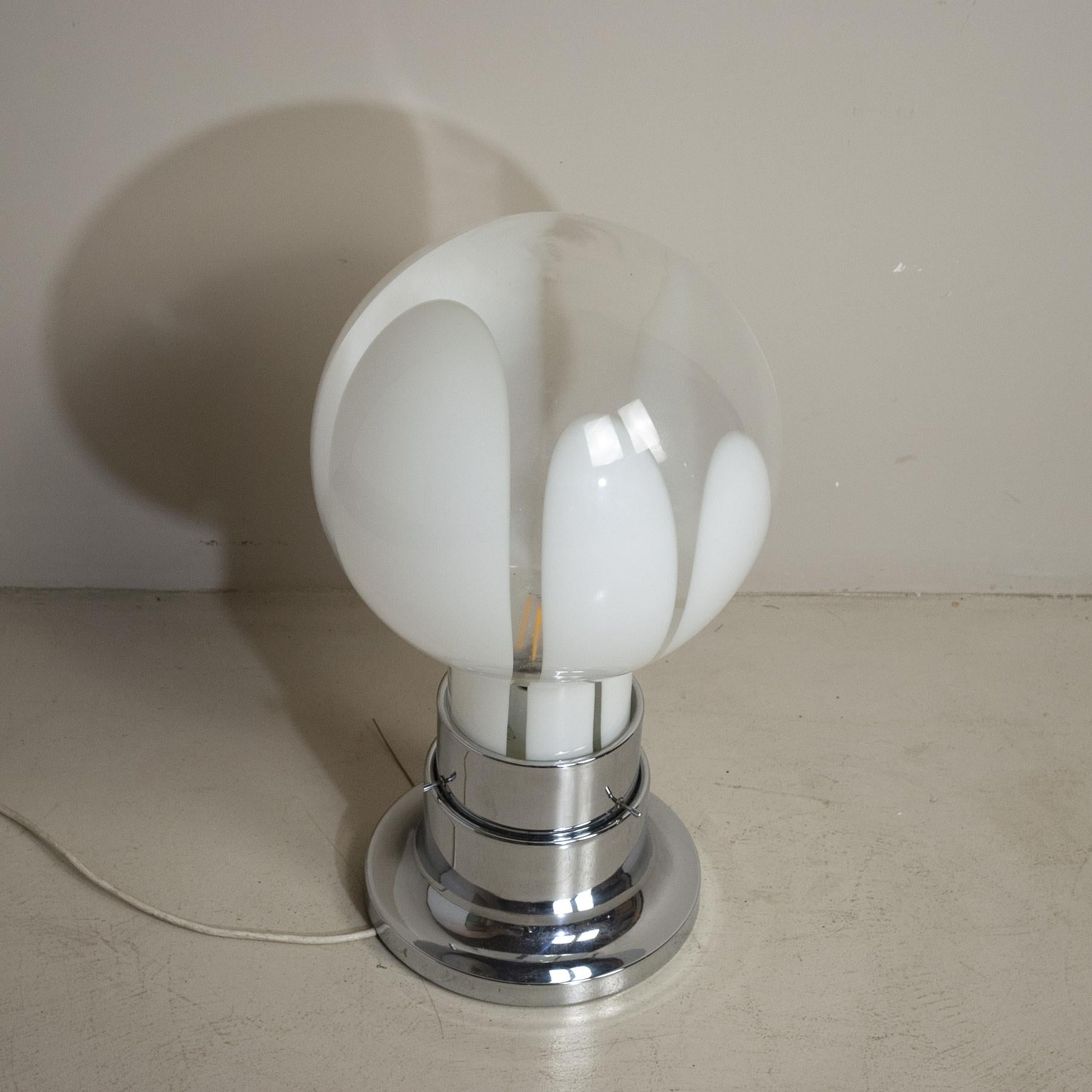 Mid-Century Modern Mazzega Italian Mid Century Table Lamp from the 70s For Sale