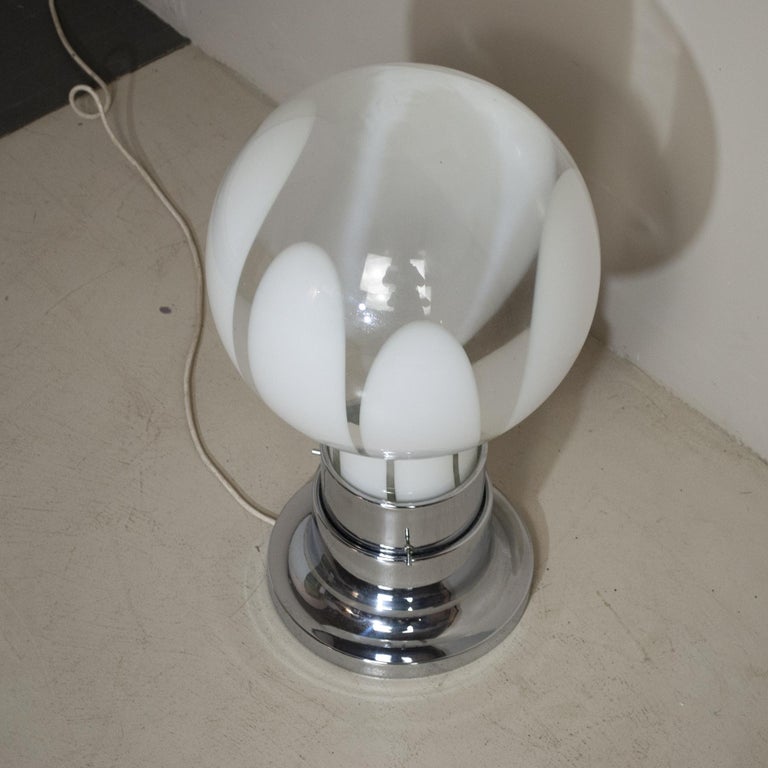 Mazzega Italian Mid Century Table Lamp from the 70s For Sale at 1stDibs