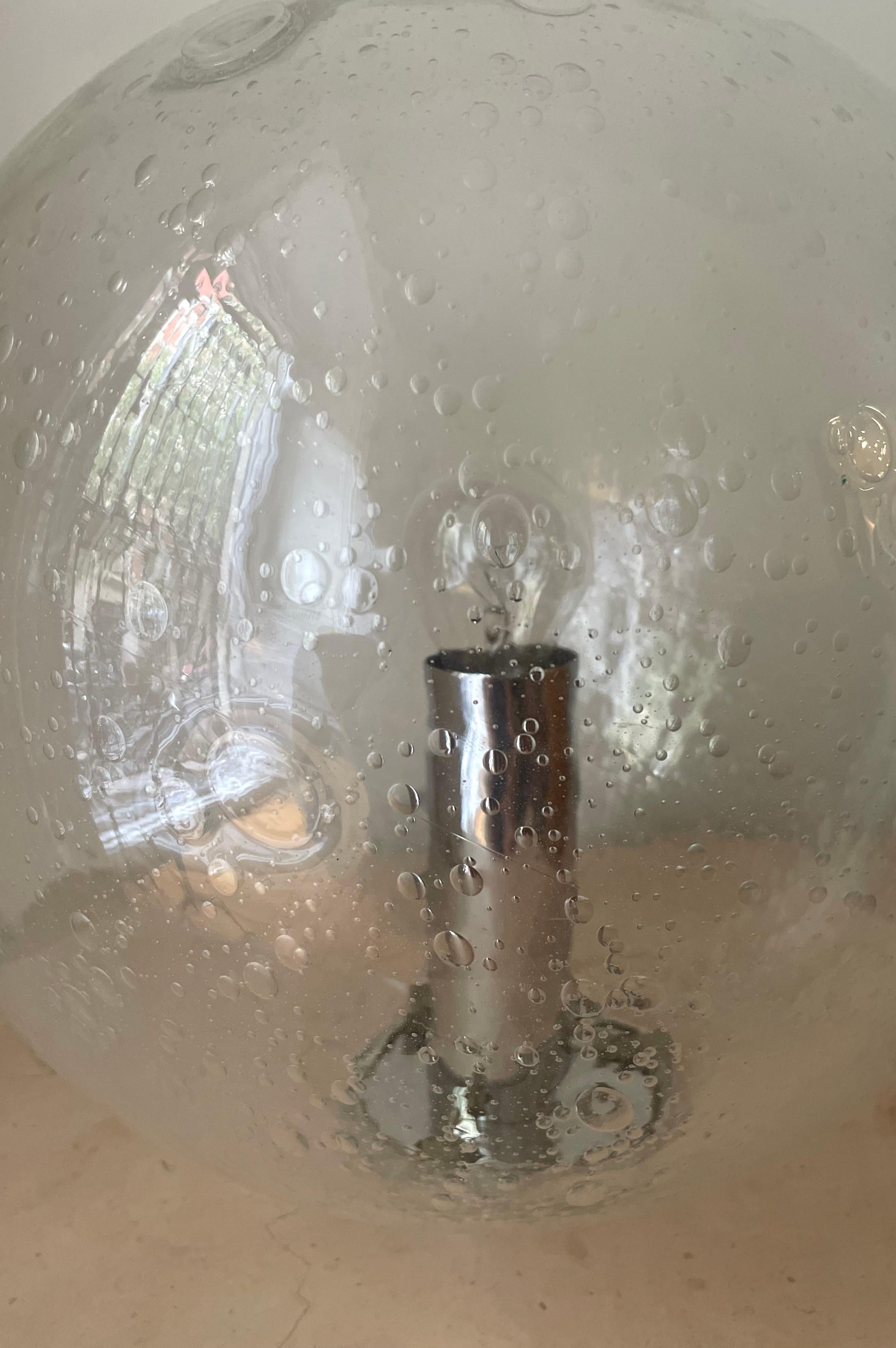 Italian Mazzega Murano chandelier For Sale