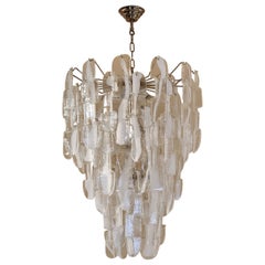 Mazzega Murano - Lampadario in vetro elegante