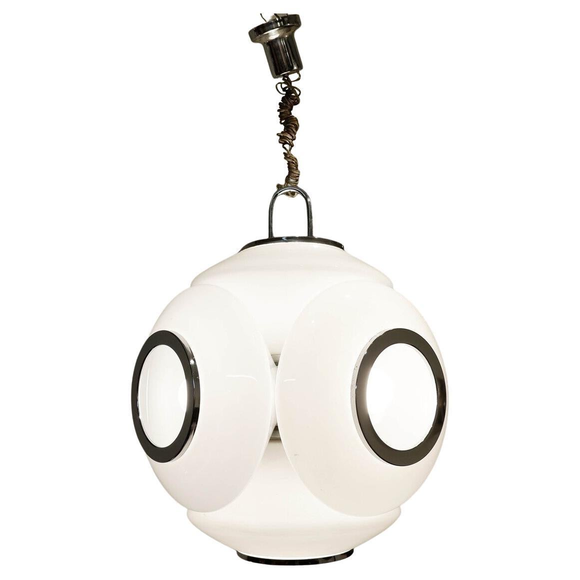 Mazzega Murano Glass Ceiling Lamp, 1960s