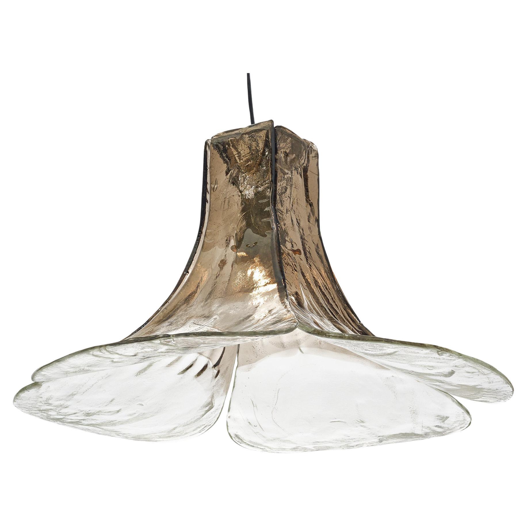 Mazzega Murano Glass Chandelier For Sale