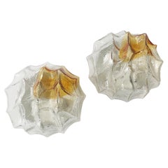 Mazzega Murano Glass Sconces
