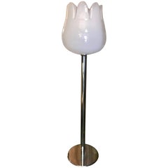 Mazzega Murano Tulip Floor Lamp