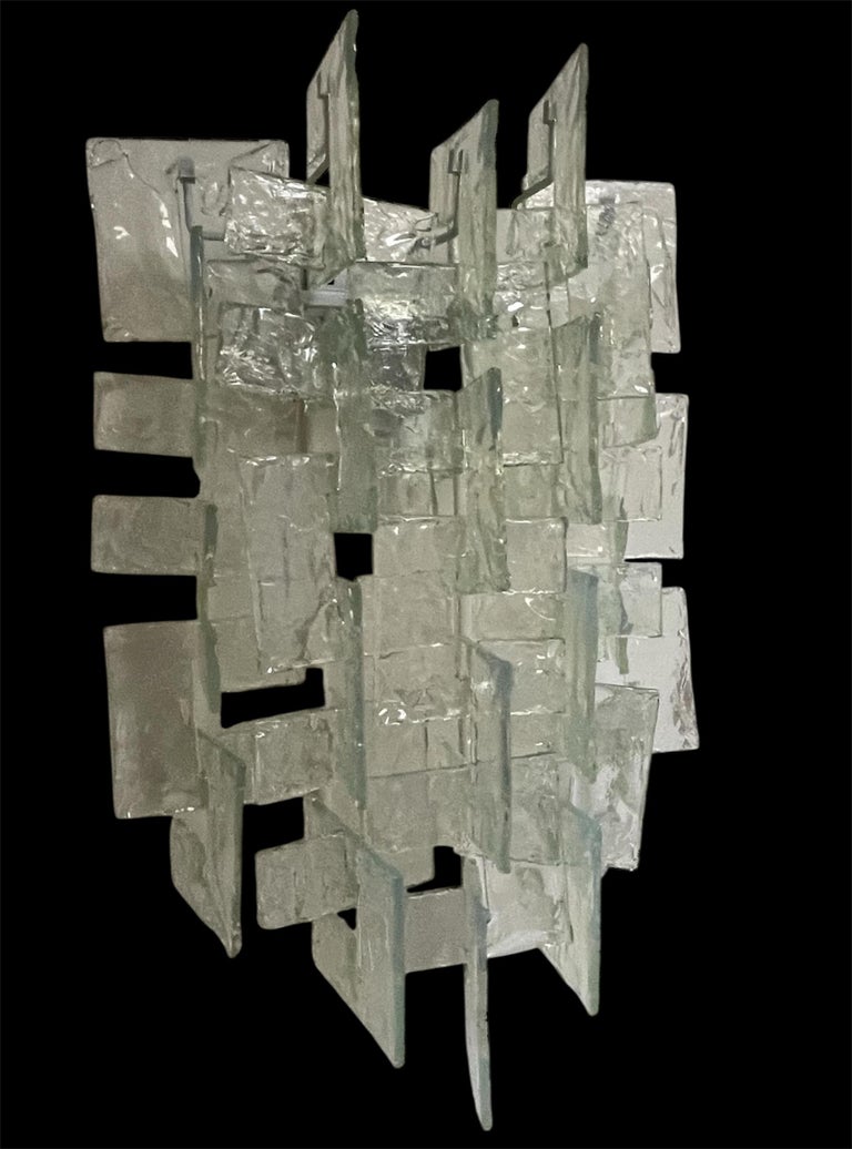 Mazzega Murano wall light, Carlo Nason, circa 1960's / 70's For