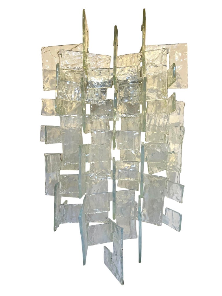 Mazzega Murano wall light, Carlo Nason, circa 1960's / 70's For