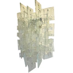 Large Carlo Nason Mazzega Murano wall light / Sconce, circa 1960's / 70's