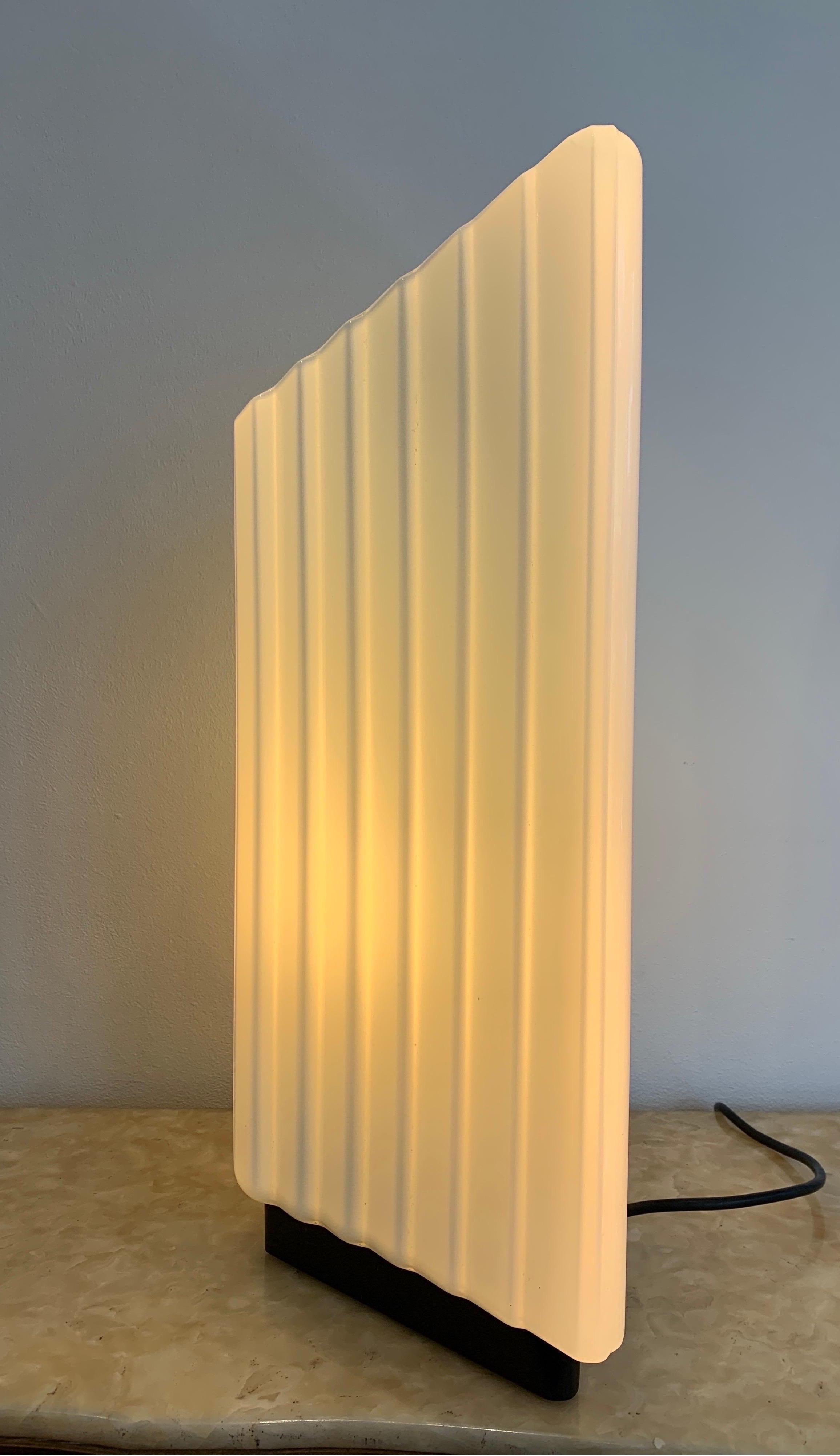 Italian Mazzega Table Lamp, 1980s