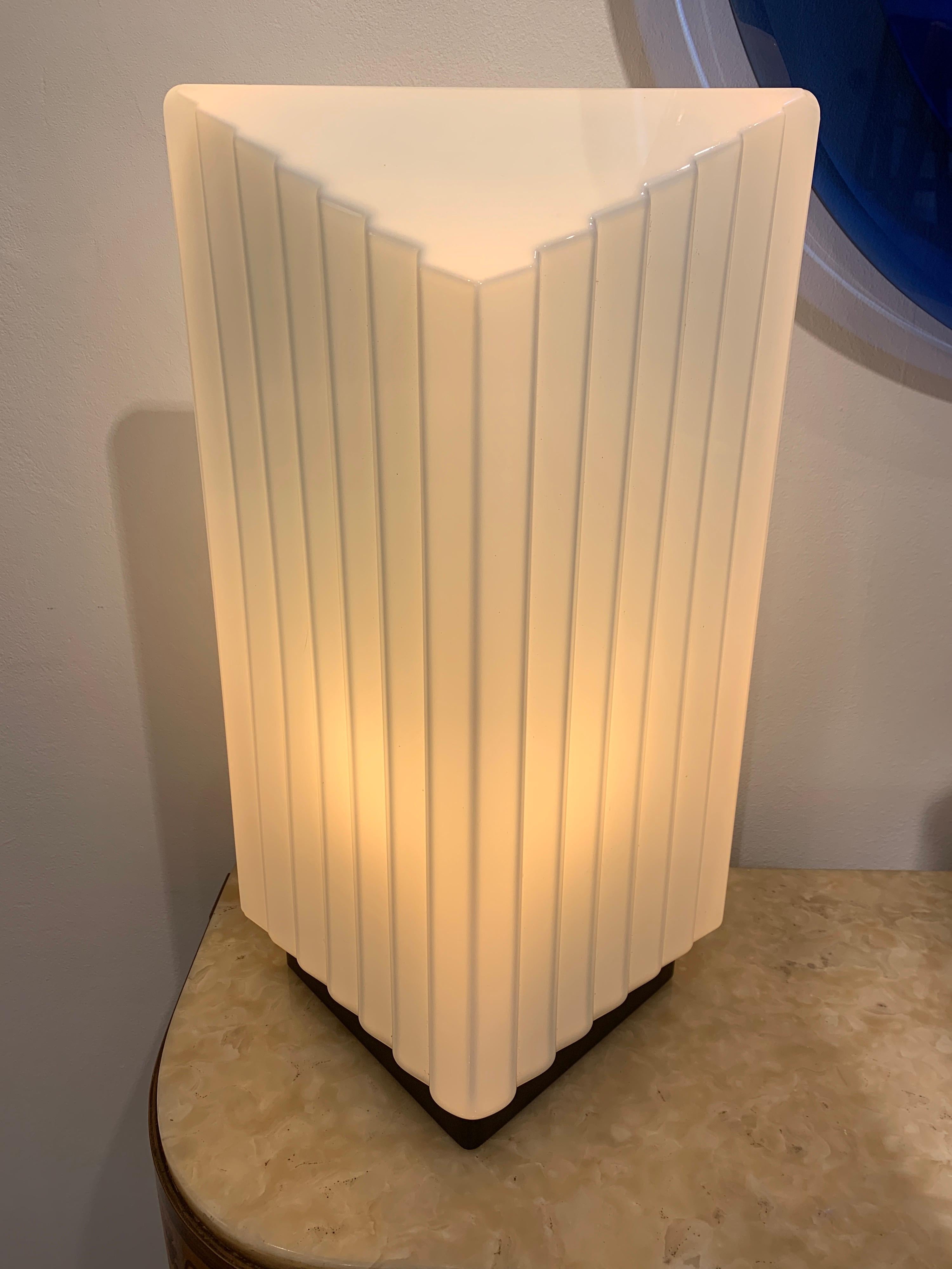Mazzega Table Lamp, 1980s In Good Condition In Brussels, BE