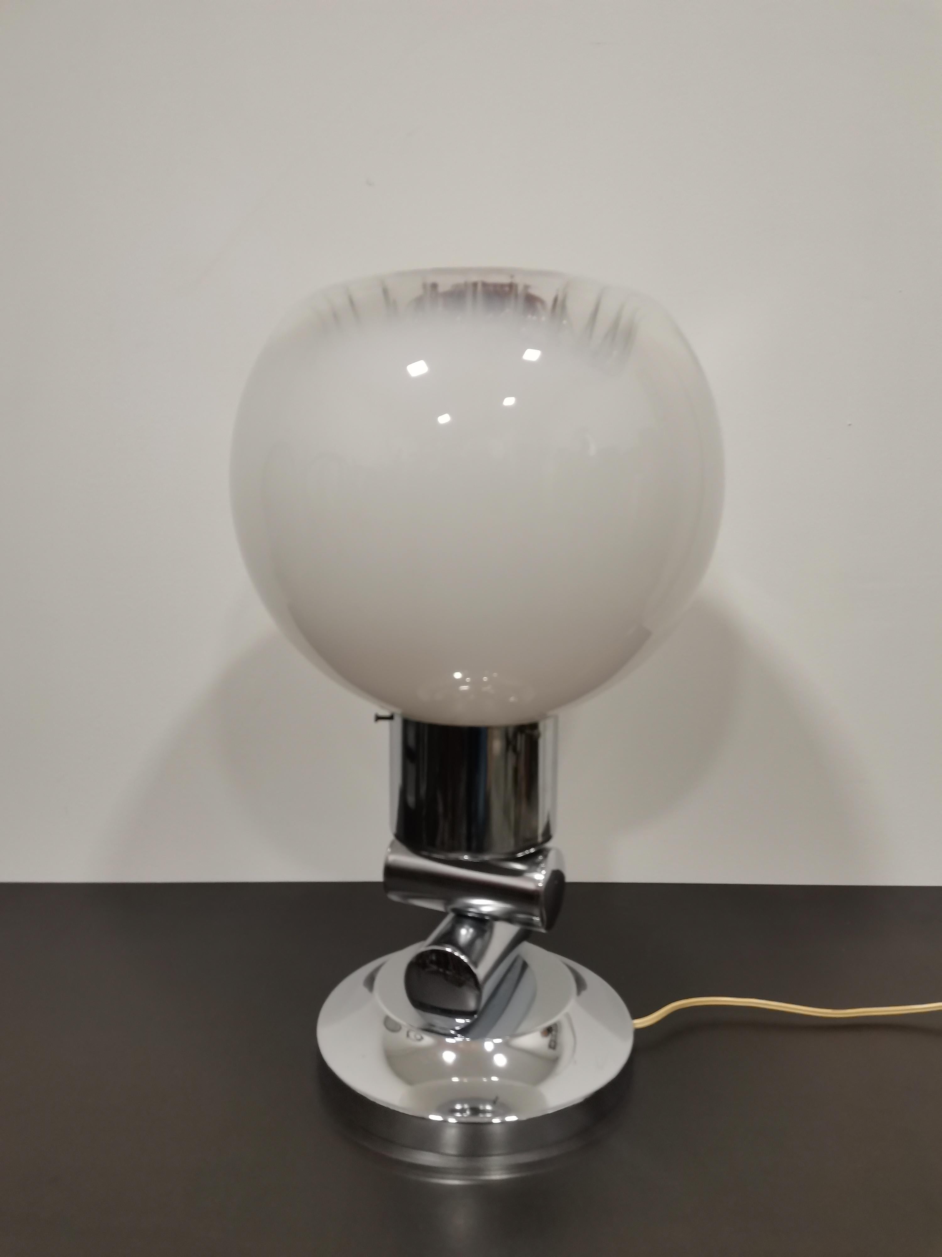 Mazzega-Tischlampe, Murano, 1970er-Jahre im Angebot 3