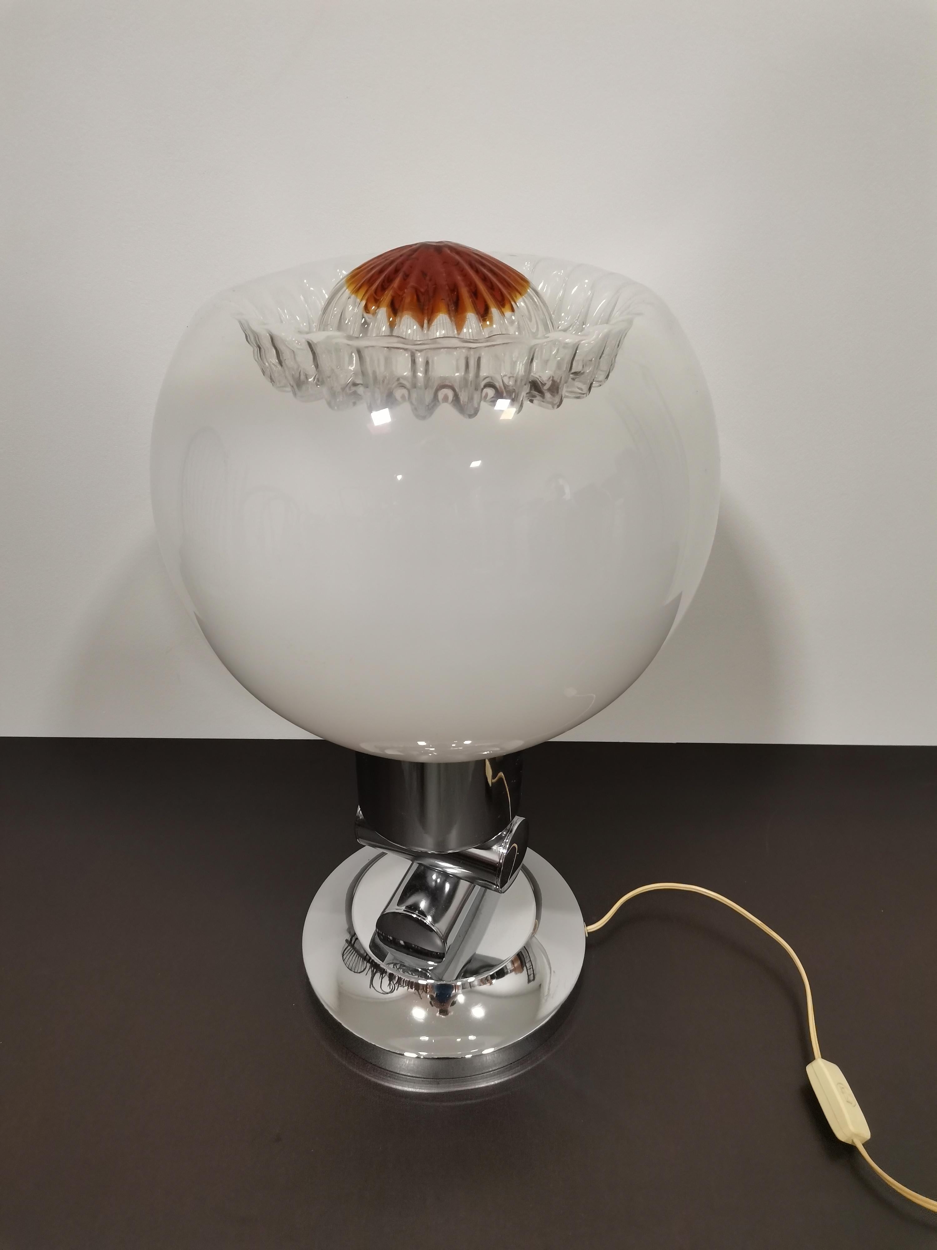 Mazzega-Tischlampe, Murano, 1970er-Jahre im Zustand „Gut“ im Angebot in Ljubljana, SI