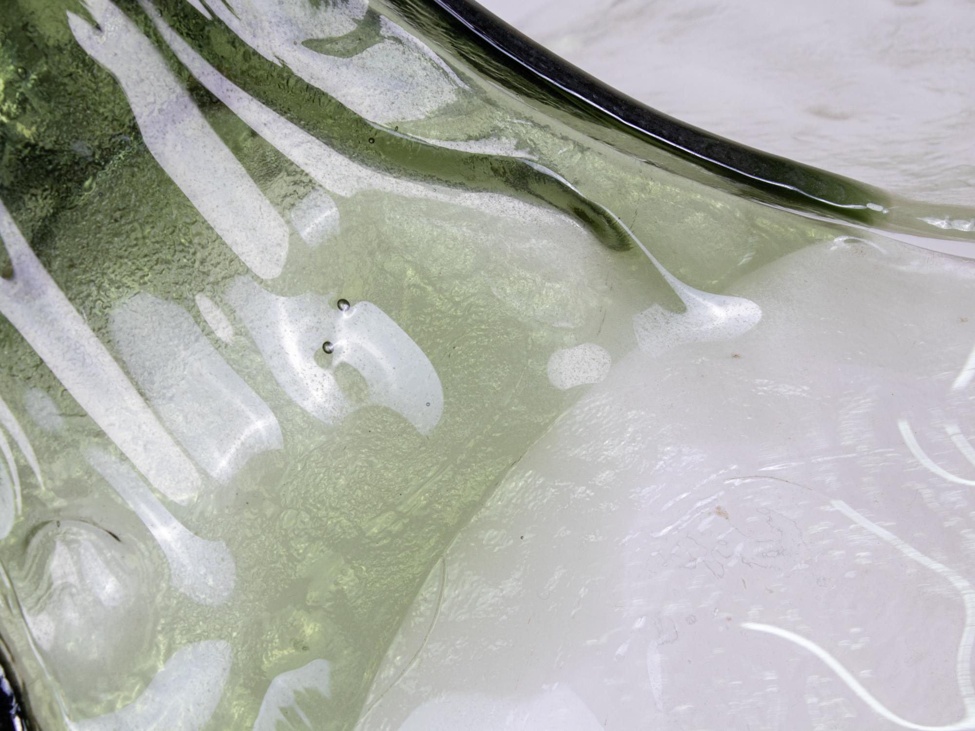 Lampada a sospensione Mazzega Tulipano in Greene & Greene Murano di Carlo Nason Italia 1960s in vendita 2