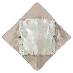 Mazzega Wall Lamp In Murano Glass, Italy 1970's
