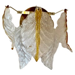 Mazzega Wall Lighting Glass Murano Italy 1970