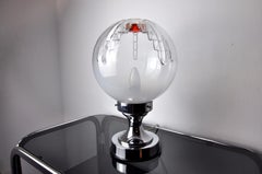 Lampada bicolore Mazzega XXL, Murano, Italia, 1970