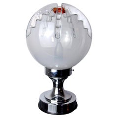 Lampada bicolore Mazzega XXL, Murano, Italia, 1970