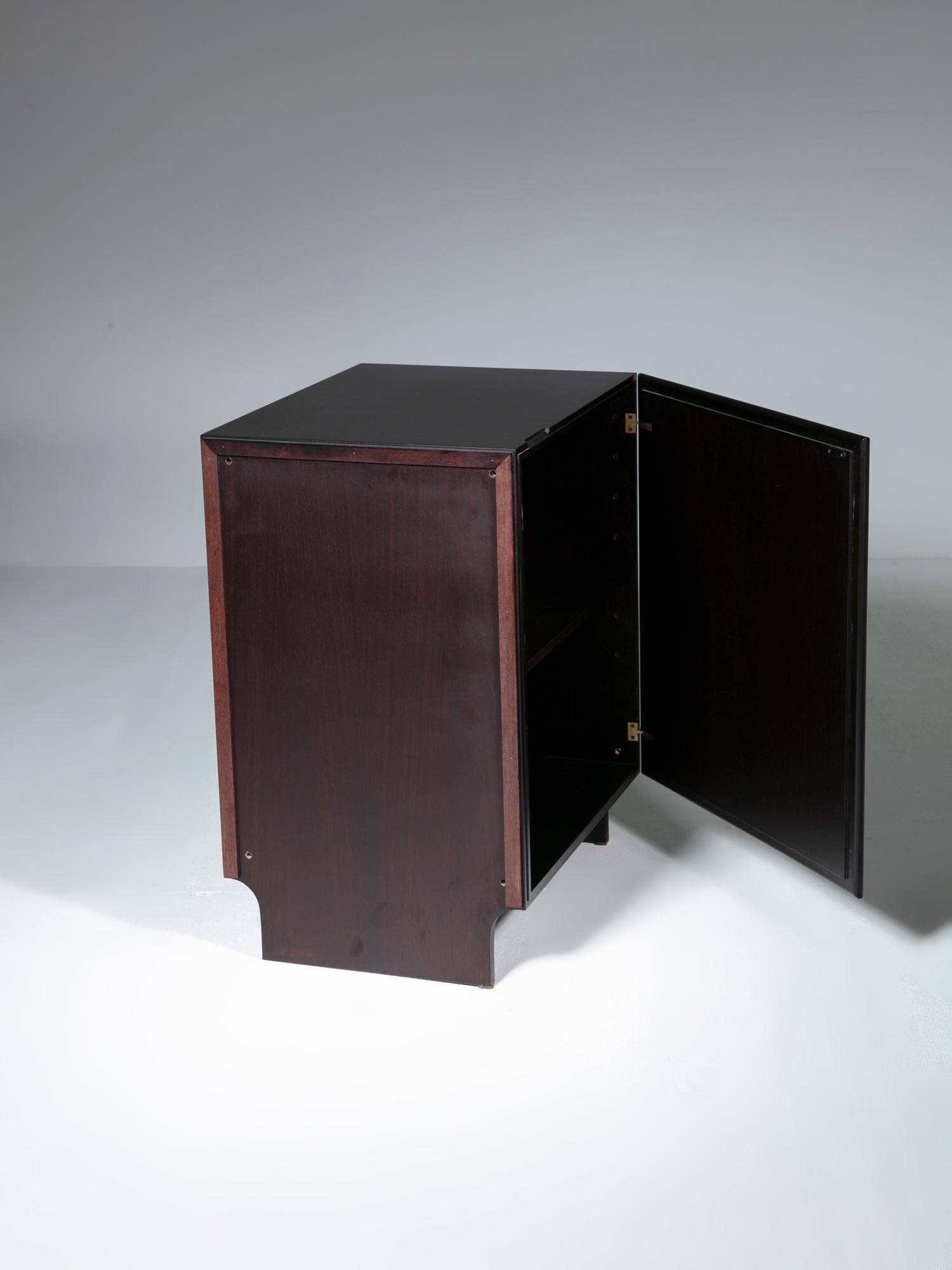 Italian Mb 48 Wood Case Piece by Franco Albini for Poggi, Italy, 1960s For Sale