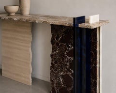 MB Console by Belén Moneo, Reclaimed Natural Stone, Unique Design