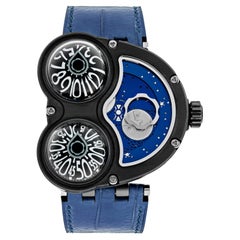 MB&F MoonMachine Black Titanium Dark Blue Sky 34.BTL.B Limited Edition 18 pcs