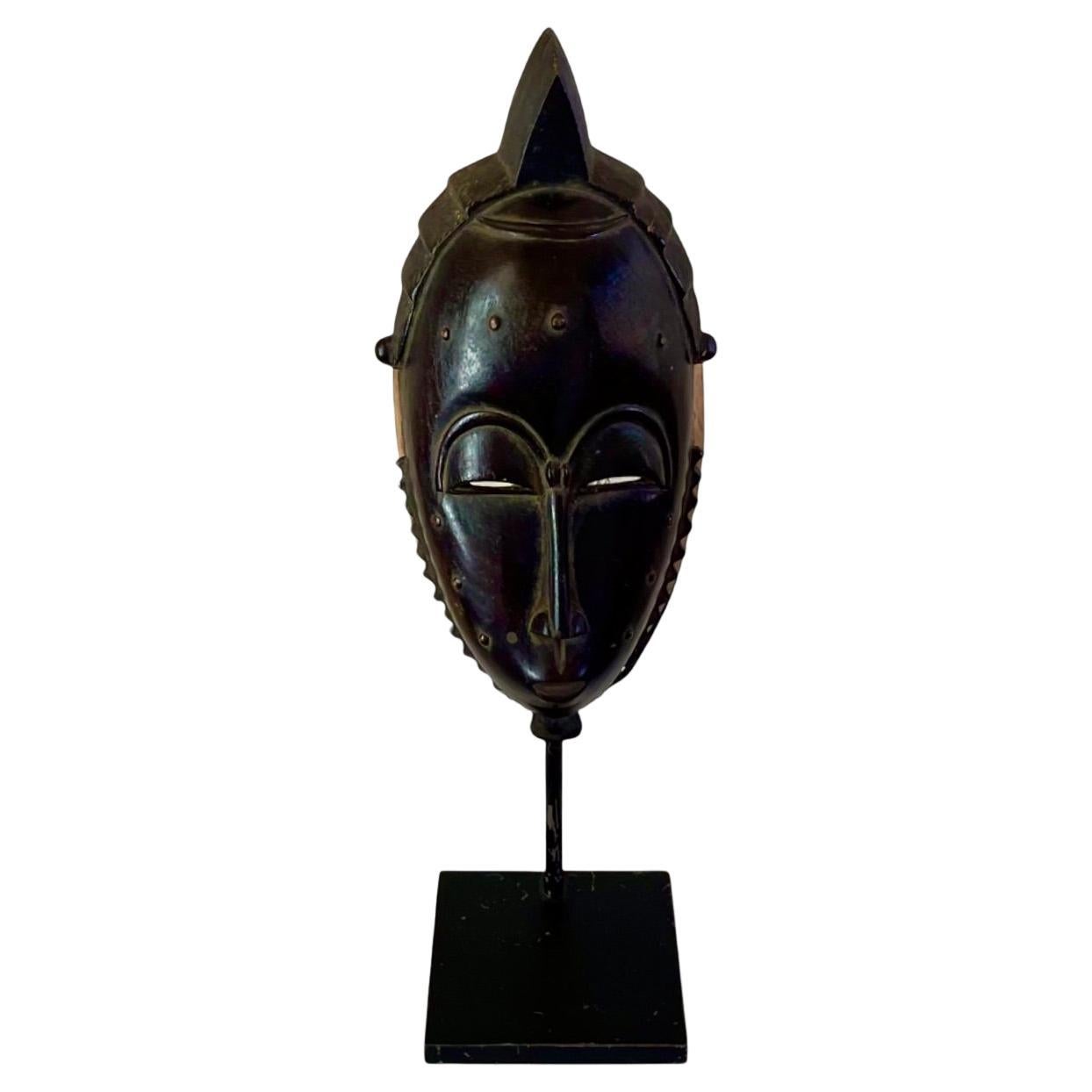 Mblo 'Gba Gba' Dance Mask, Baoulé People, Ivory Coast, Mid 20th Century