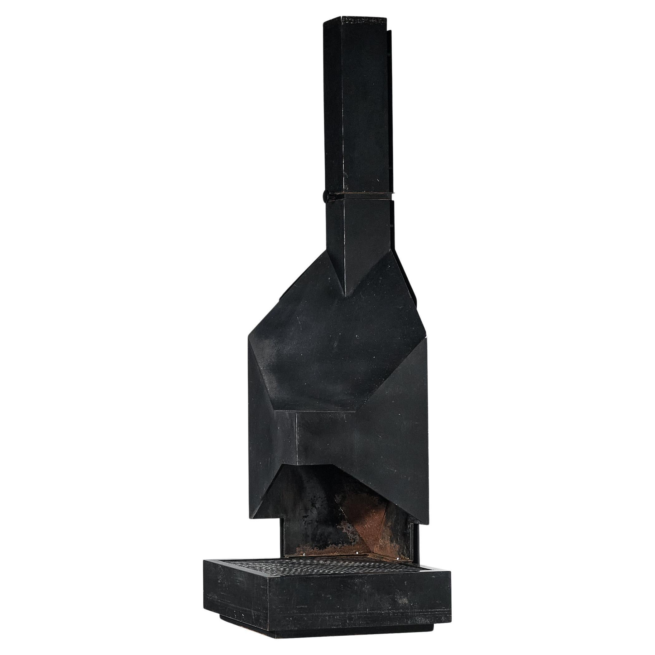 MBM Arquitectes (Martorell, Bohigas, Mackay) Fireplace in Cast Iron  For Sale