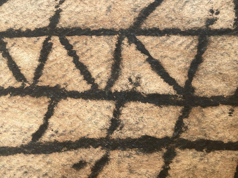Mbuti Painting on barkcloth, 20th century For Sale at 1stDibs