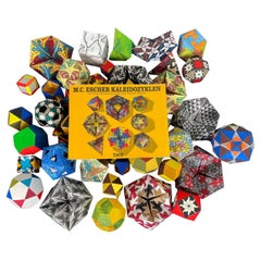 M.C Escher Kaleidozyklein book with origami designs