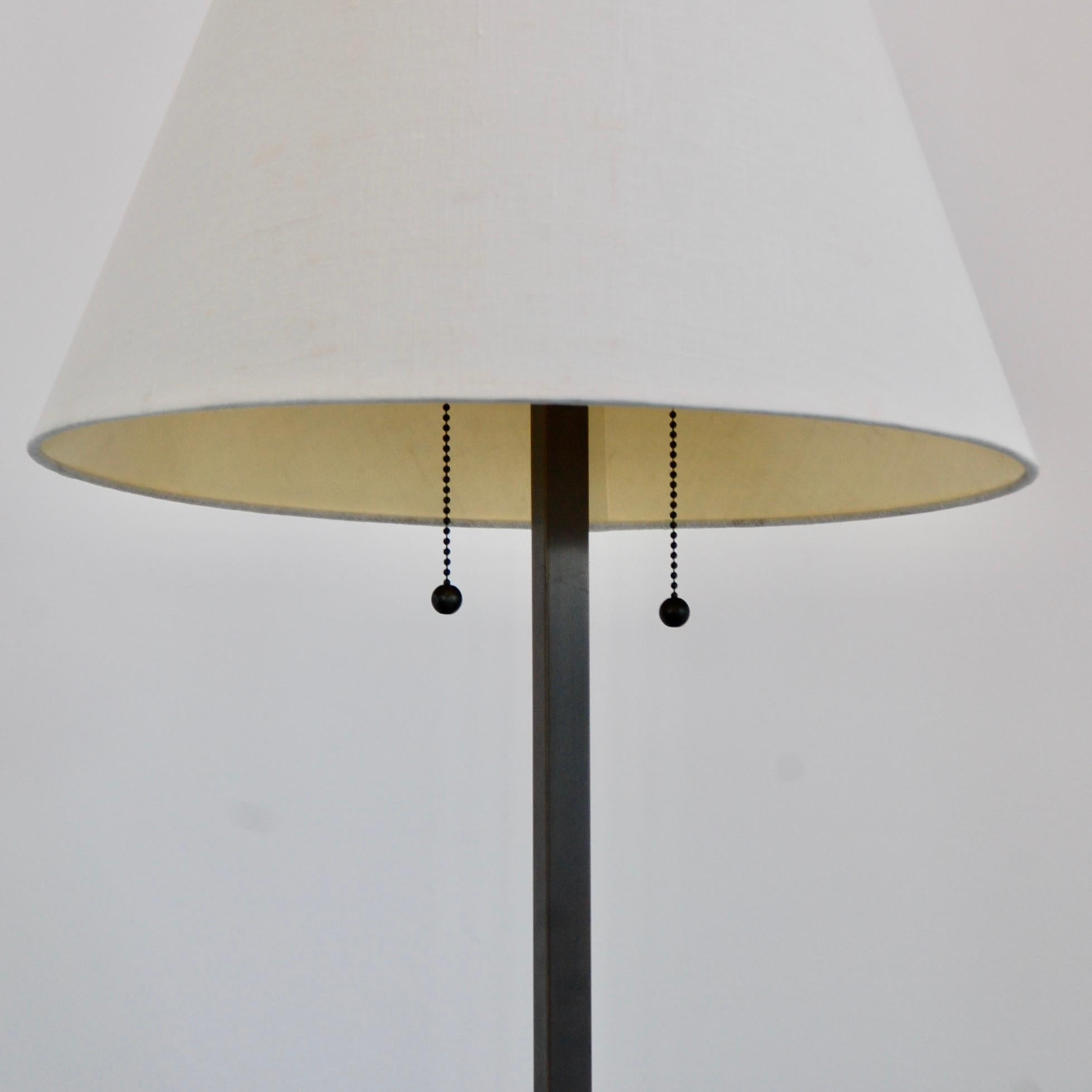 Mid-Century Modern MC Floor Lamp, X Base For Sale