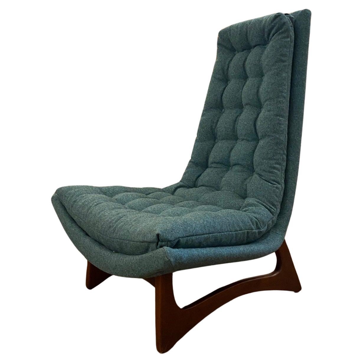 MC Gondola Club/ Lounge Chair, Attrib. Adrian Pearsall for Craft Associates 1960 For Sale