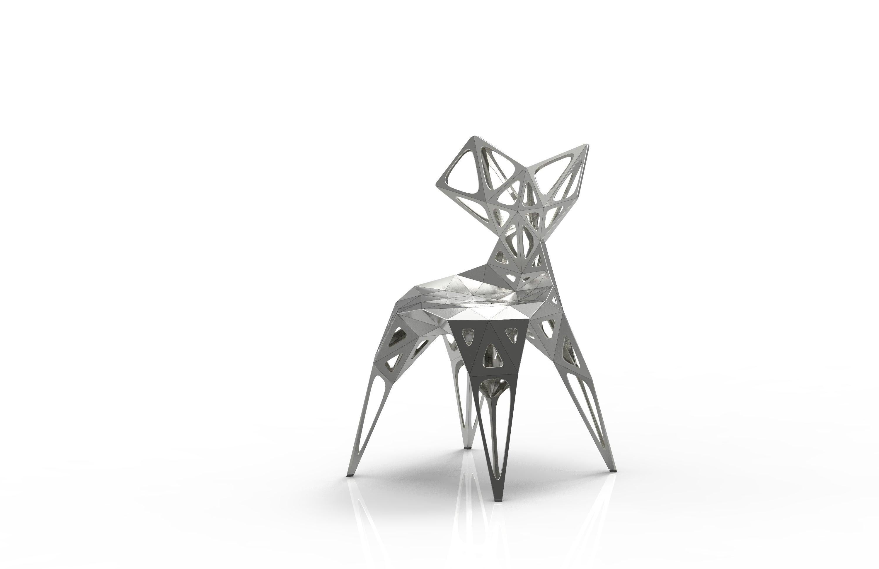 Chinese MC05 Endless Form Chair Series Stainless Steel Customizable Black and Sliver For Sale