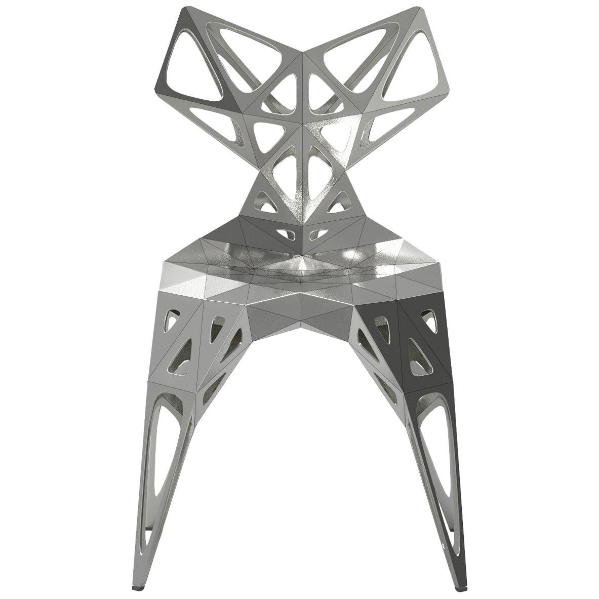 MC05 Endless Form Chair Series Stainless Steel Customizable Black and Sliver For Sale