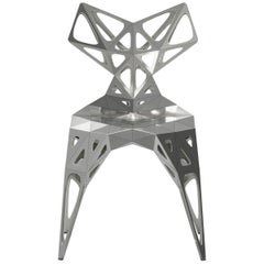 MC05 Endless Form Chair Series Stainless Steel Customizable Black and Sliver