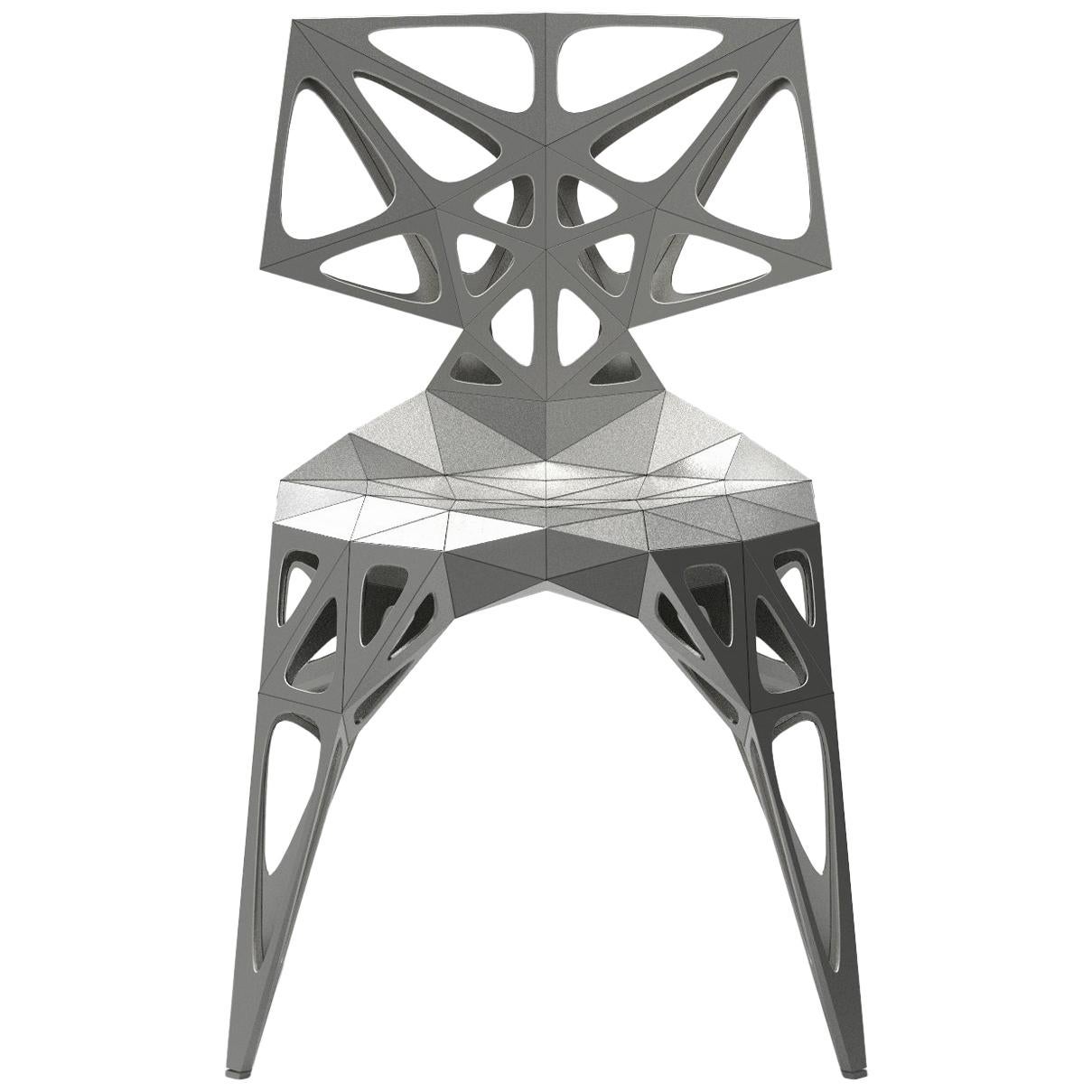 MC06 Endless Form Chair Series Stainless Steel customizable black&sliver outdoor For Sale