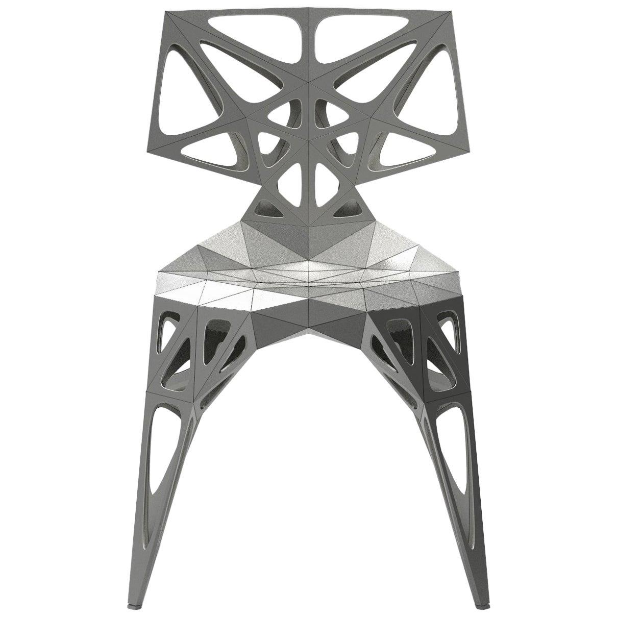 MC06 Endless Form Chair Series Stainless Steel Customizable Black&Sliver Outdoor For Sale