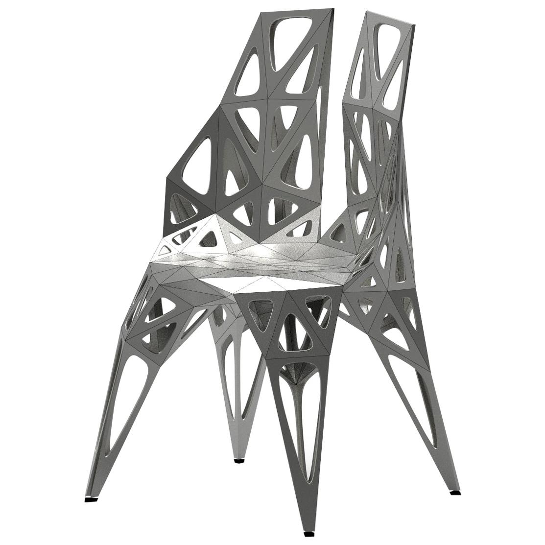 MC10 Endless Form Chair Series Stainless Steel Customizable Black & Sliver For Sale