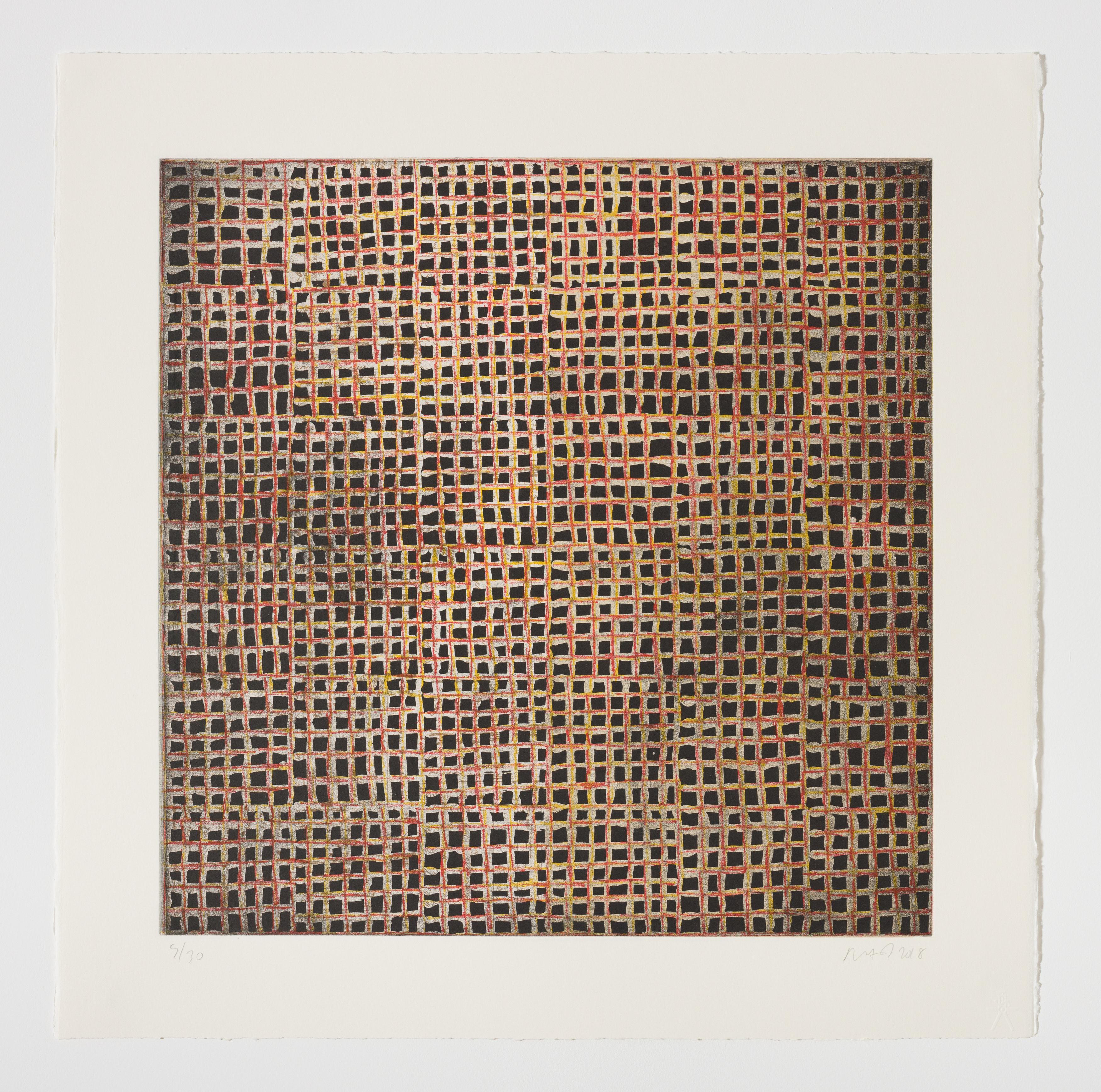 McArthur Binion Print – Berkeley:Suite