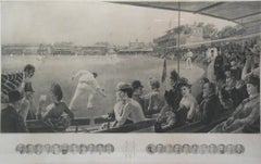 MCC Australia v. England Cricket Photogravure
