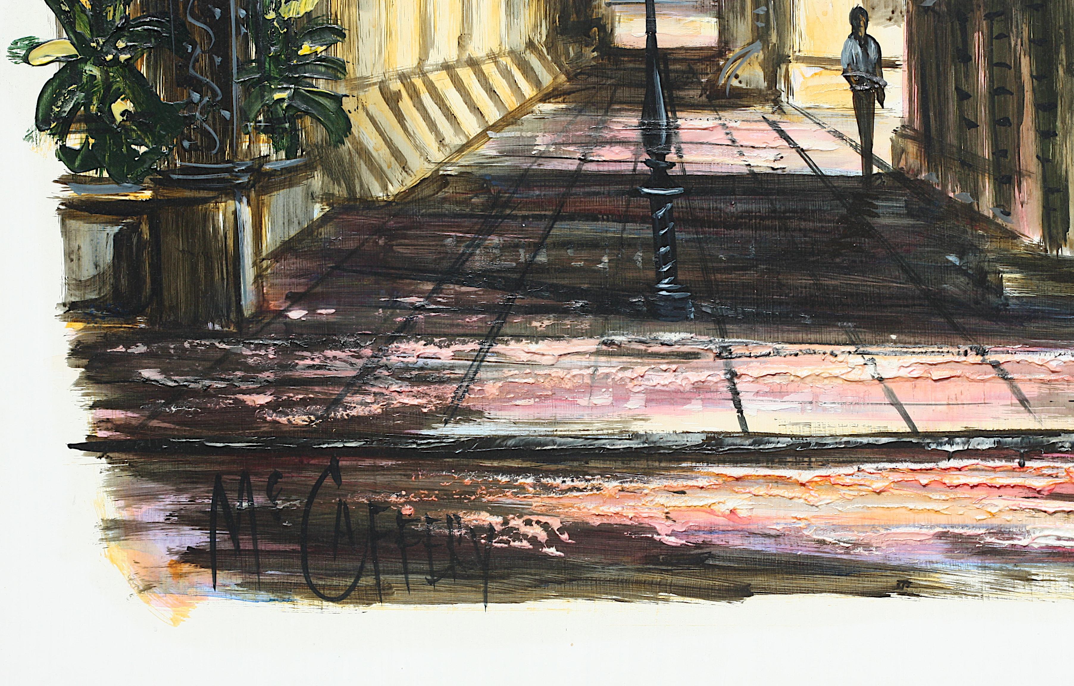 McCaffery, (20th Century) Street Scene, (New Orleans), Painting For Sale 1