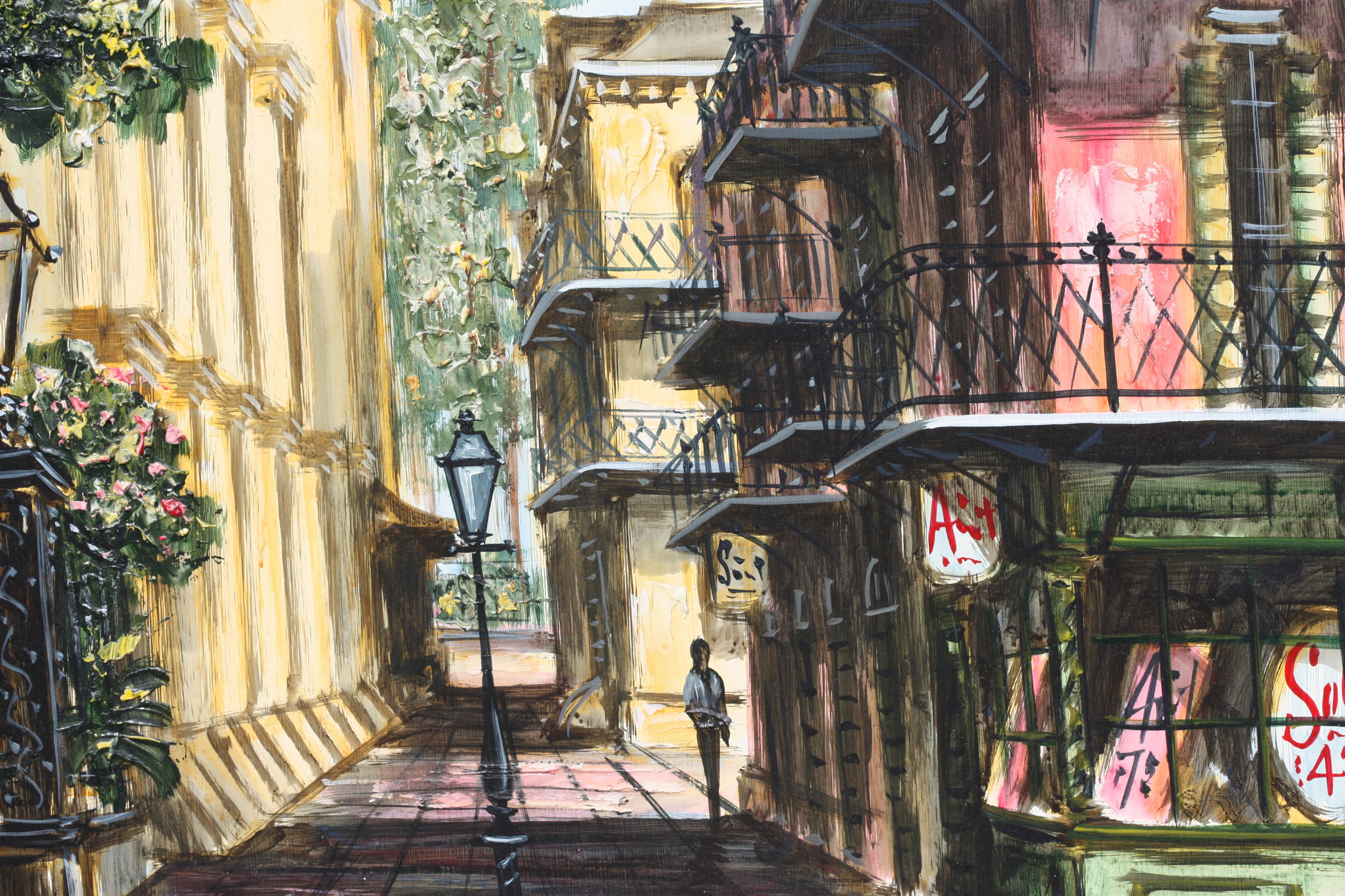 McCaffery, (20th Century) Street Scene, (New Orleans), Painting For Sale 2