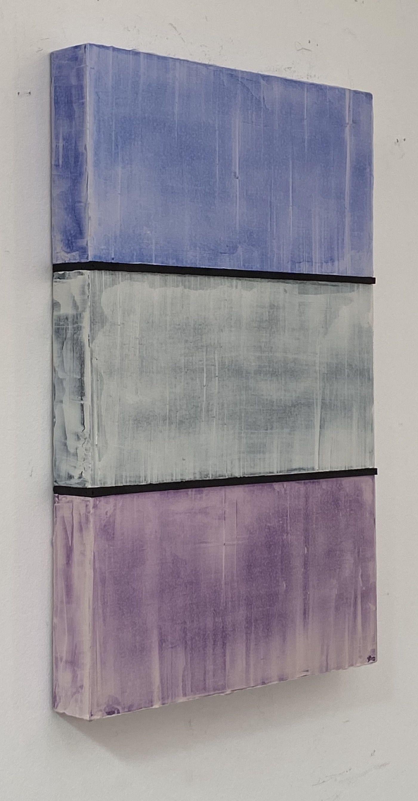 20.12, Gemälde, Acryl auf Holzplatte (Grau), Abstract Painting, von McCain McMurray