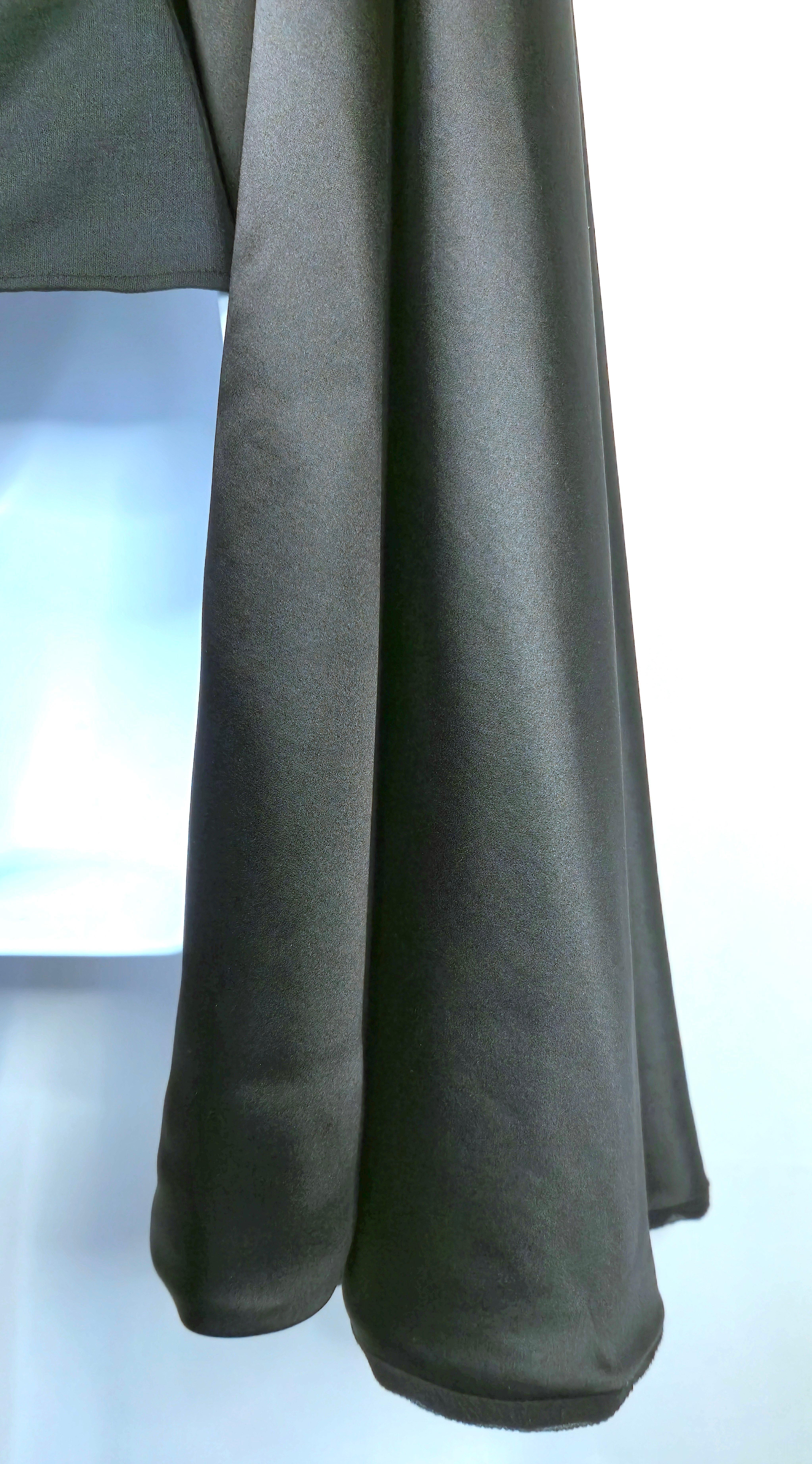 McCartney SS2003 Seide Chiffon Satin Übergröße Cabrio-Ärmel durchsichtiges Strick-Top im Angebot 2