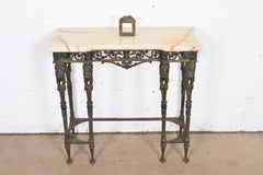 Cadre photo en bronze vert-de-gris Art nouveau de McClelland Barclay