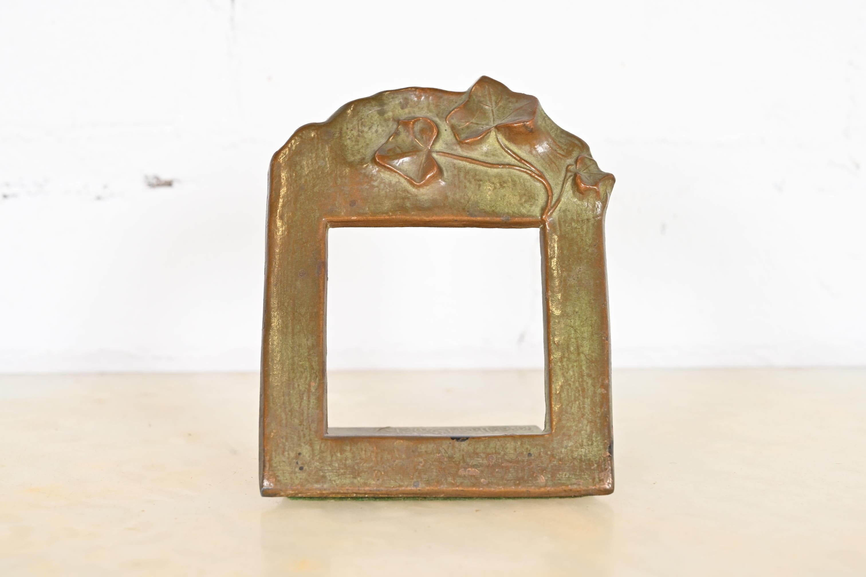 American McClelland Barclay Art Nouveau Bronze Verdigris Picture Frame