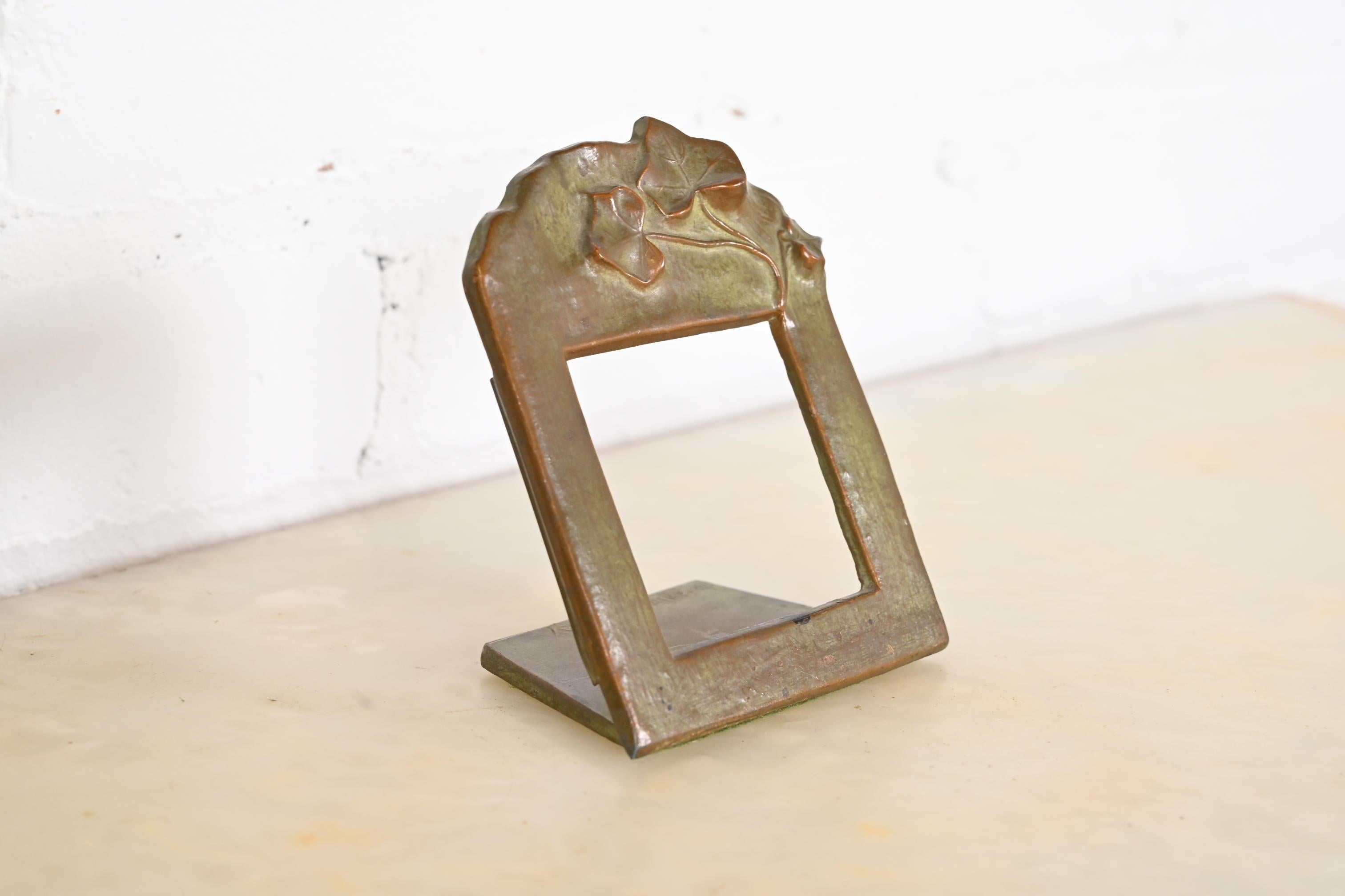 20th Century McClelland Barclay Art Nouveau Bronze Verdigris Picture Frame
