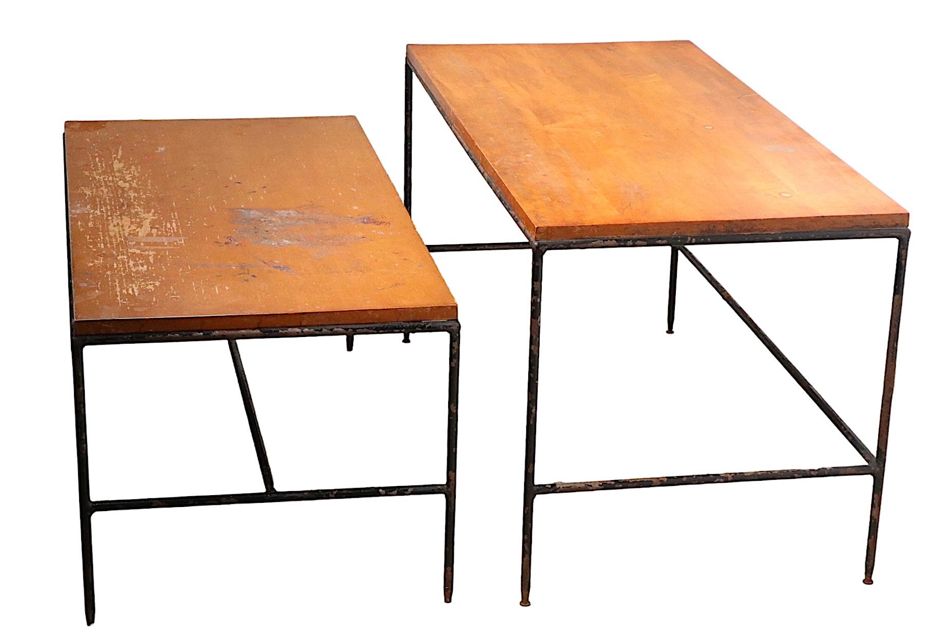 McCobb for Winchendon Planner Group Nesting Tables c 1950's For Sale 11